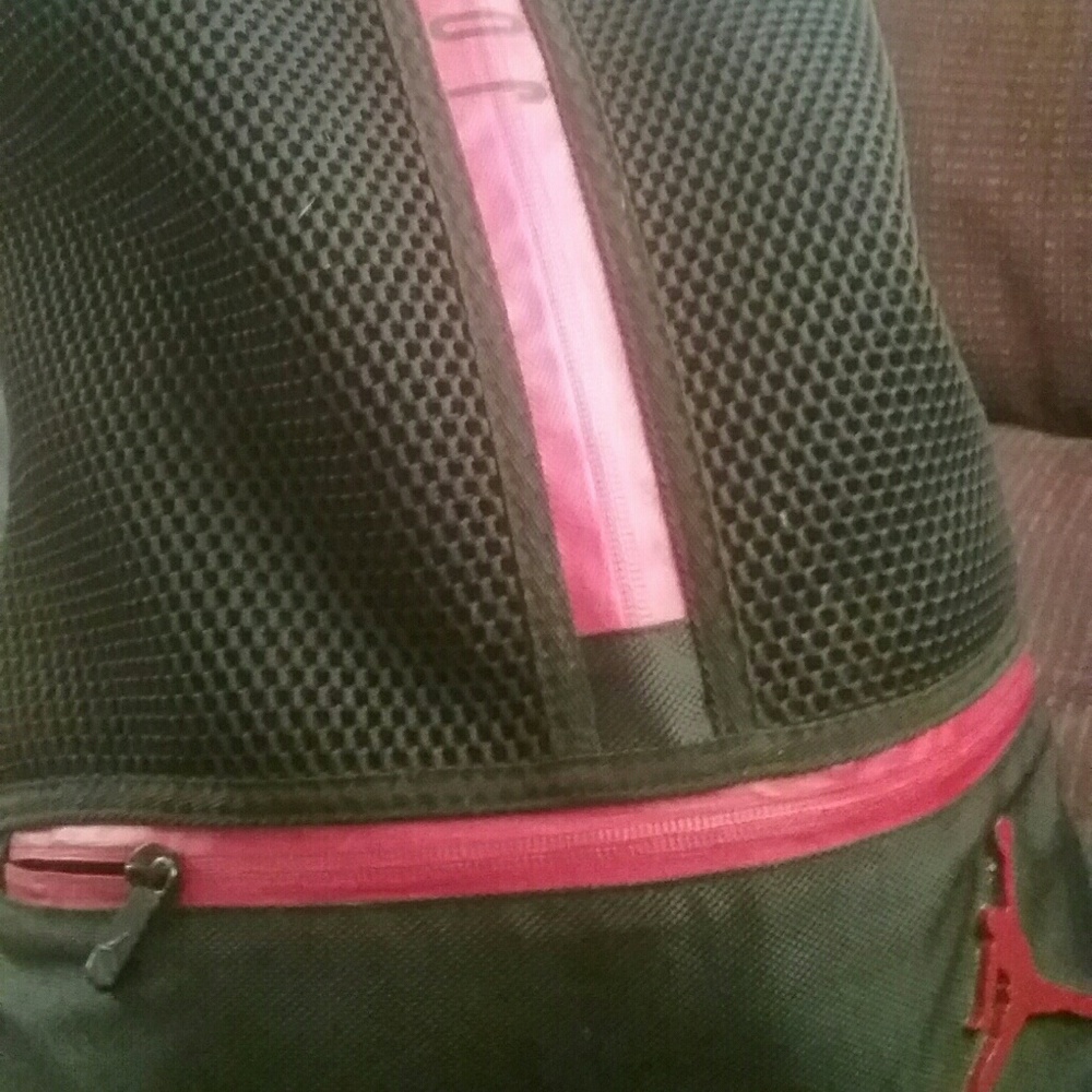 Red and blackJordan bag